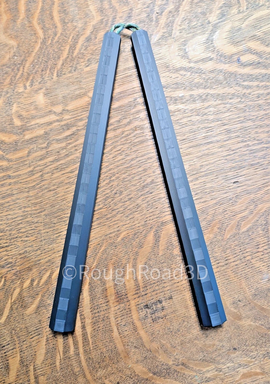 12”  Black Nunchaku (Nun Chucks) Trainer or Cosplay Prop USA