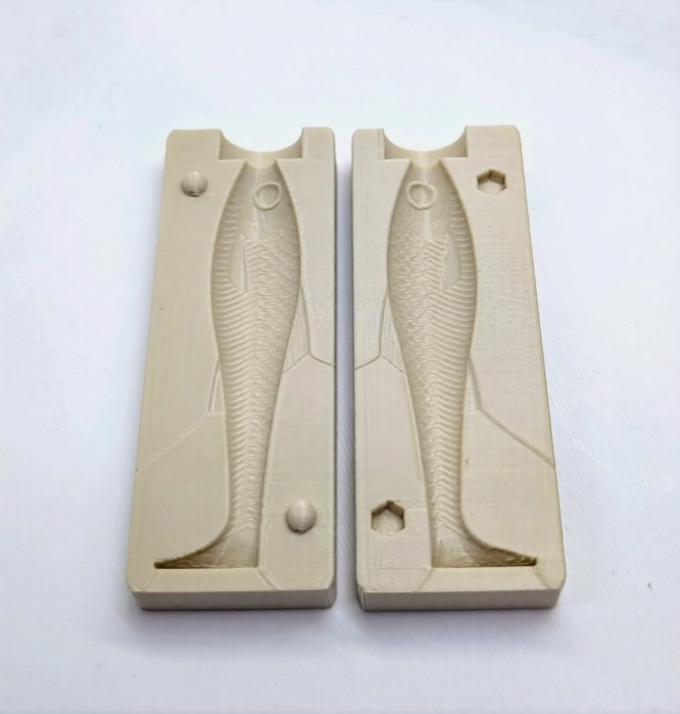 3" Realistic Paddle Tail Swim Bait Soft Plastic Injection Mold