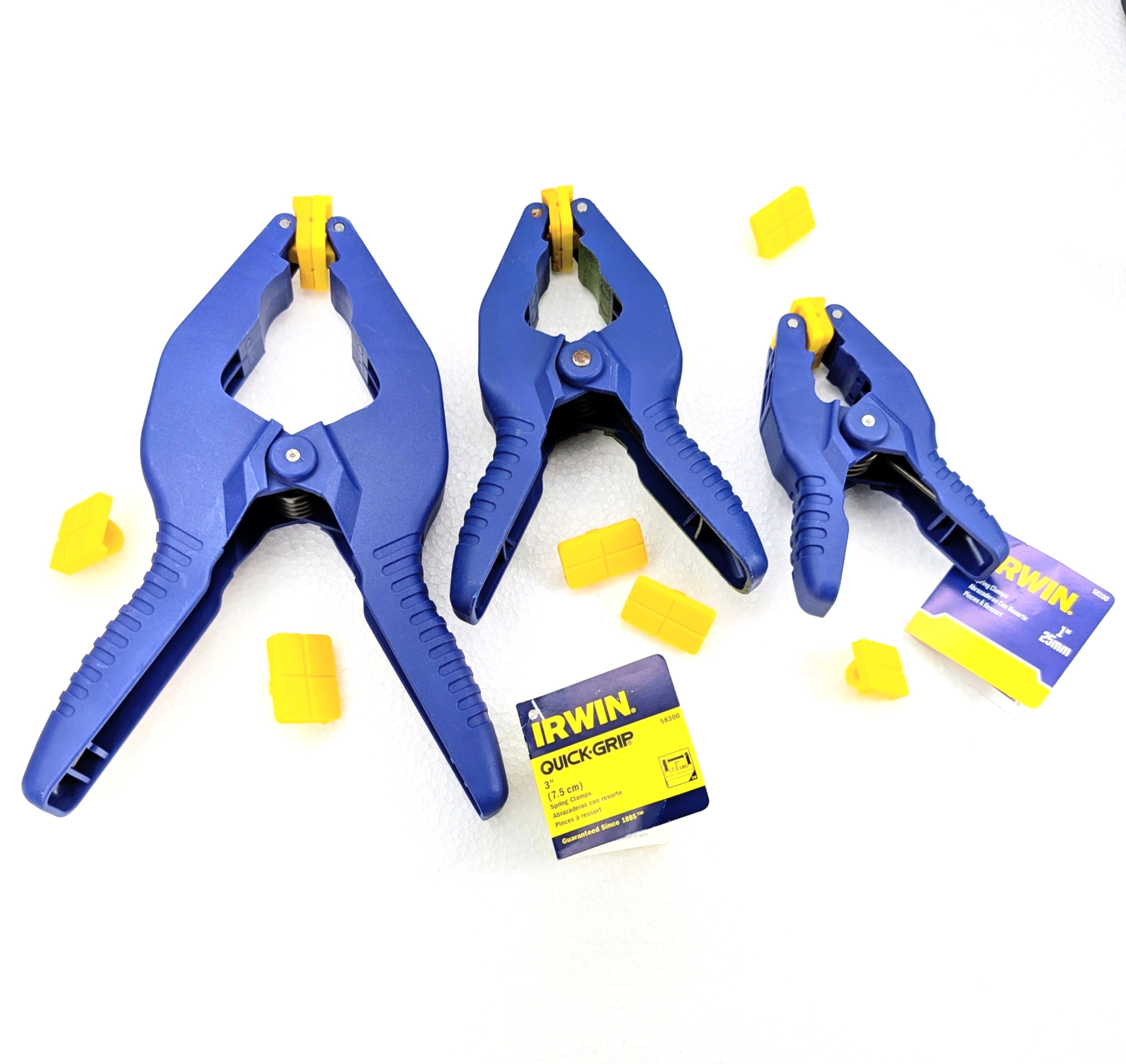 Replacement Non-Marring Jaw Pads for IRWIN Spring Clamps (1", 2", 3")