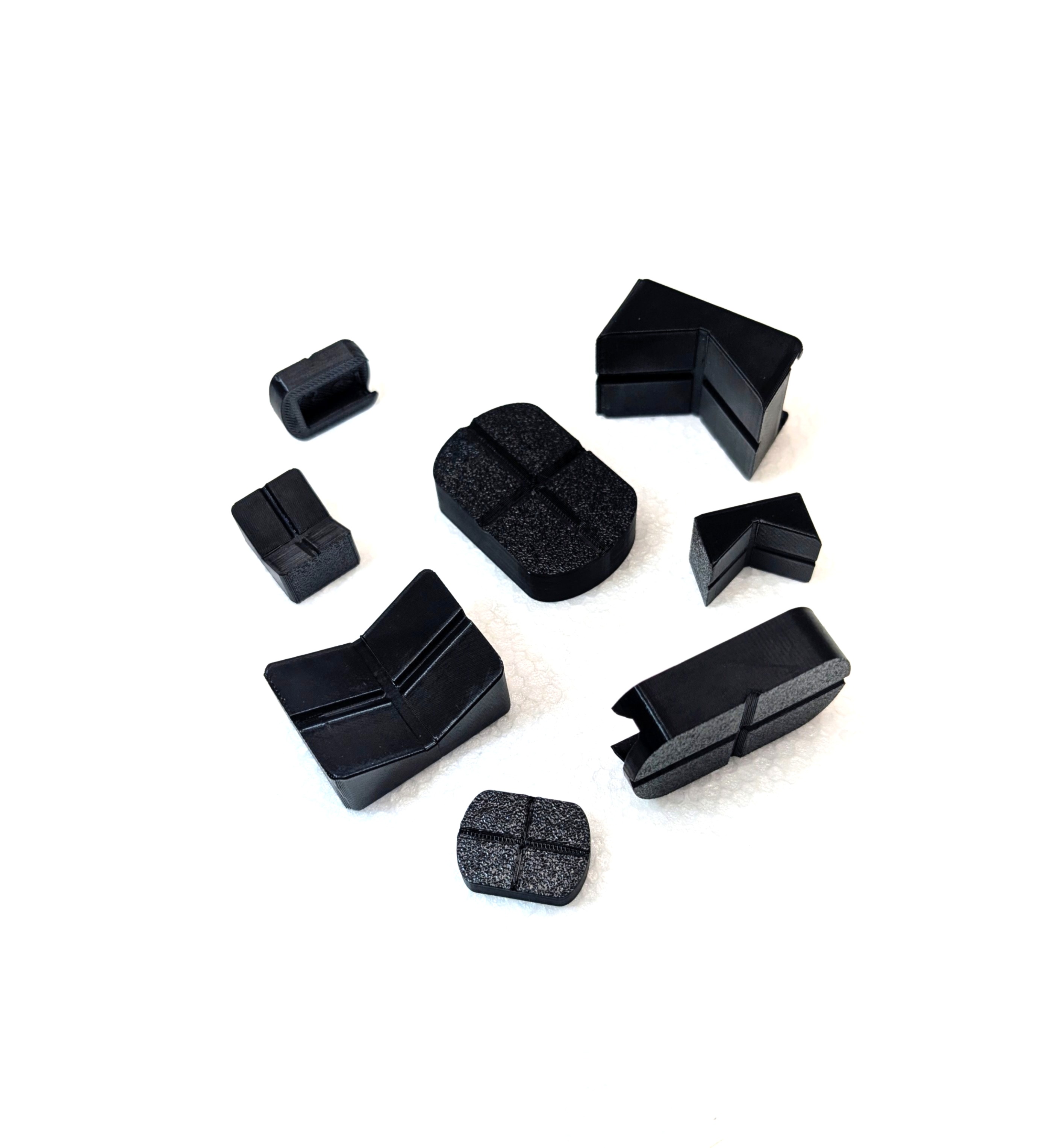 Replacement Non-Marring Jaw Pads for Amazon Basics 100lb & 22lb Trigger/Bar Clamps