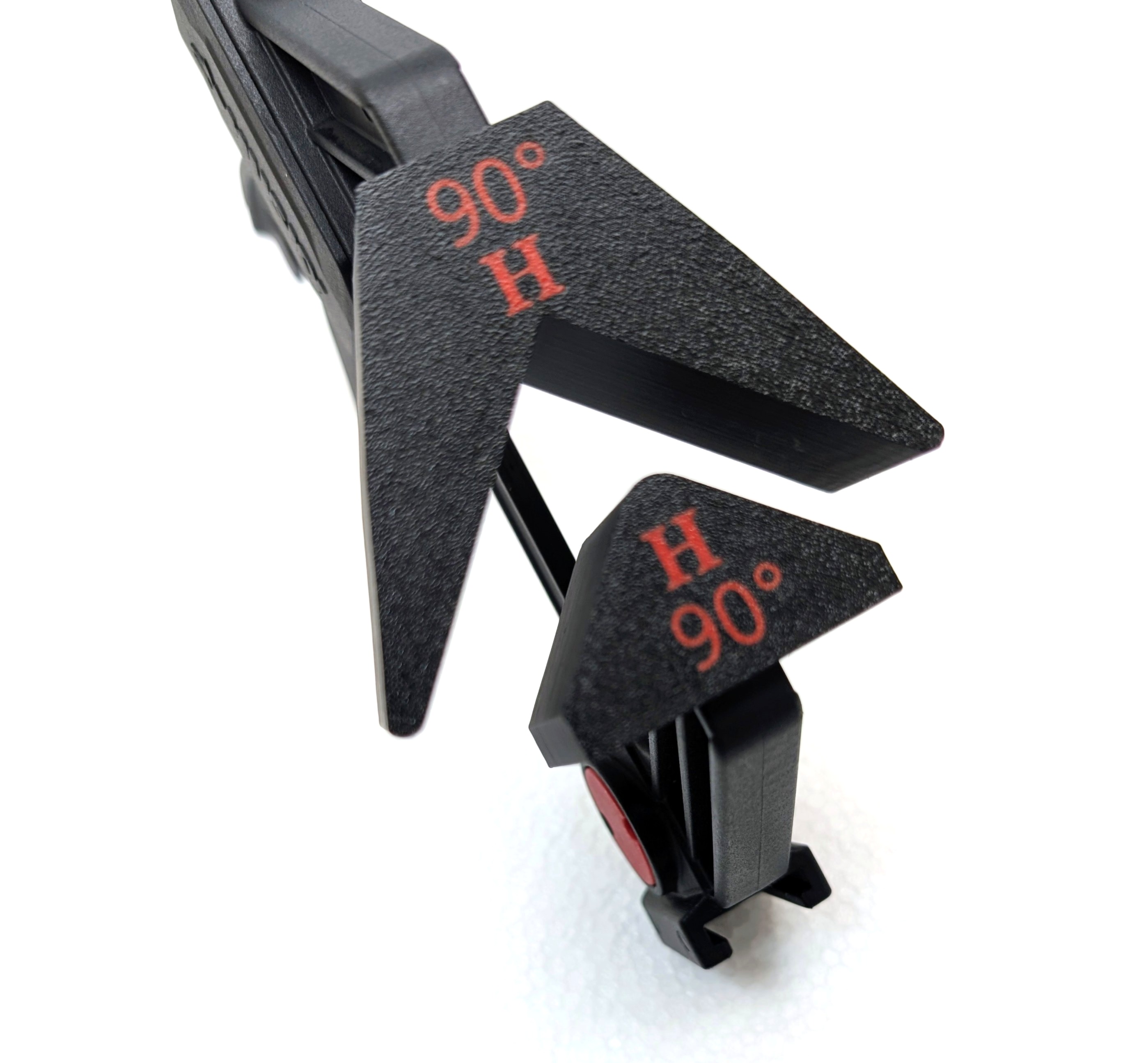 Replacement 90° Corner Woodworking Adaptors for Husky 6" 100 lb Trigger/Bar Clamps